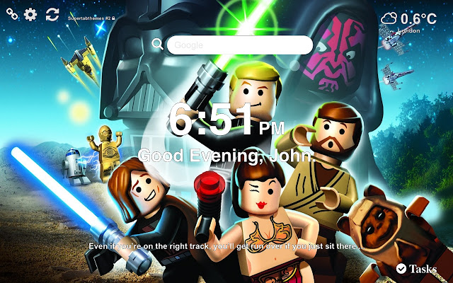 LEGO Star Wars Wallpapers and New Tab