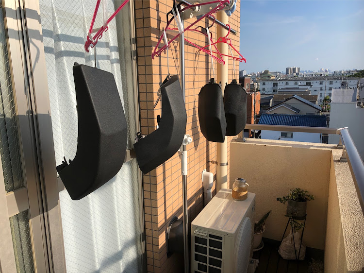 FJクルーザーのfjクルーザーベージュ・FJクルーザー・塗装初心者・DIY・暇な休日に関するカスタム事例の投稿画像3枚目