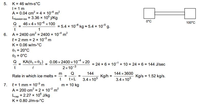 Heat Transfer HC Verma Concepts of Physics Solutions