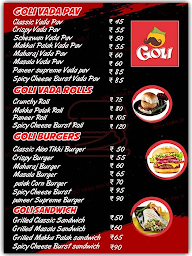 Goli Vada Pav No. 1 menu 3