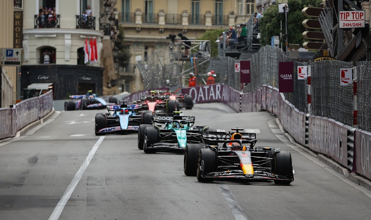 Max Verstappen of the Netherlands driving the Oracle Red Bull Racing RB19 leads the field during the F1 Grand Prix of Monaco at Circuit de Monaco in Monte-Carlo, Monaco, May 28 2023. Picture: RYAN PIERSE/GETTY IMAGES