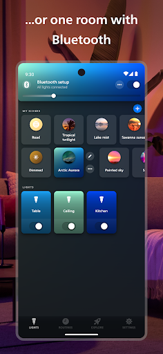 Screenshot Philips Hue