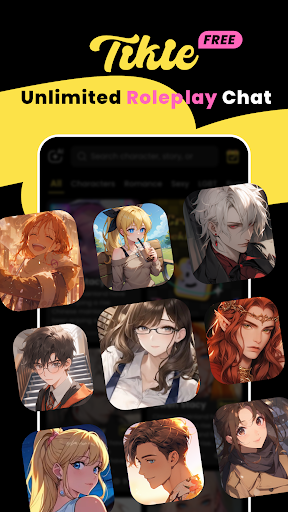Screenshot TiKie : AI Chat Character