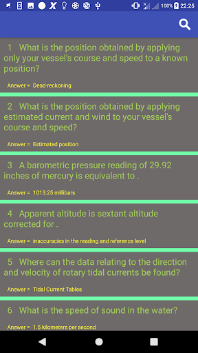 Marina  - based Exam OIC and Management Level