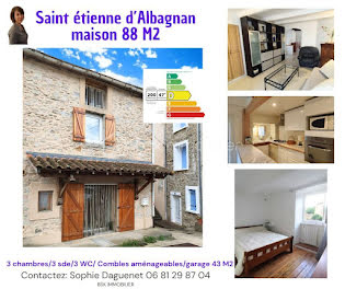 maison à Saint-Etienne-d'Albagnan (34)