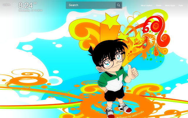 Detective Conan Wallpapers Theme New Tab