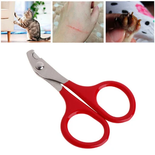 Pet Nail Clippers Cat Dog Puppy Safety Stainless Steel Supplies Nails Care Scissors Trimming Grooming Claw Cutter