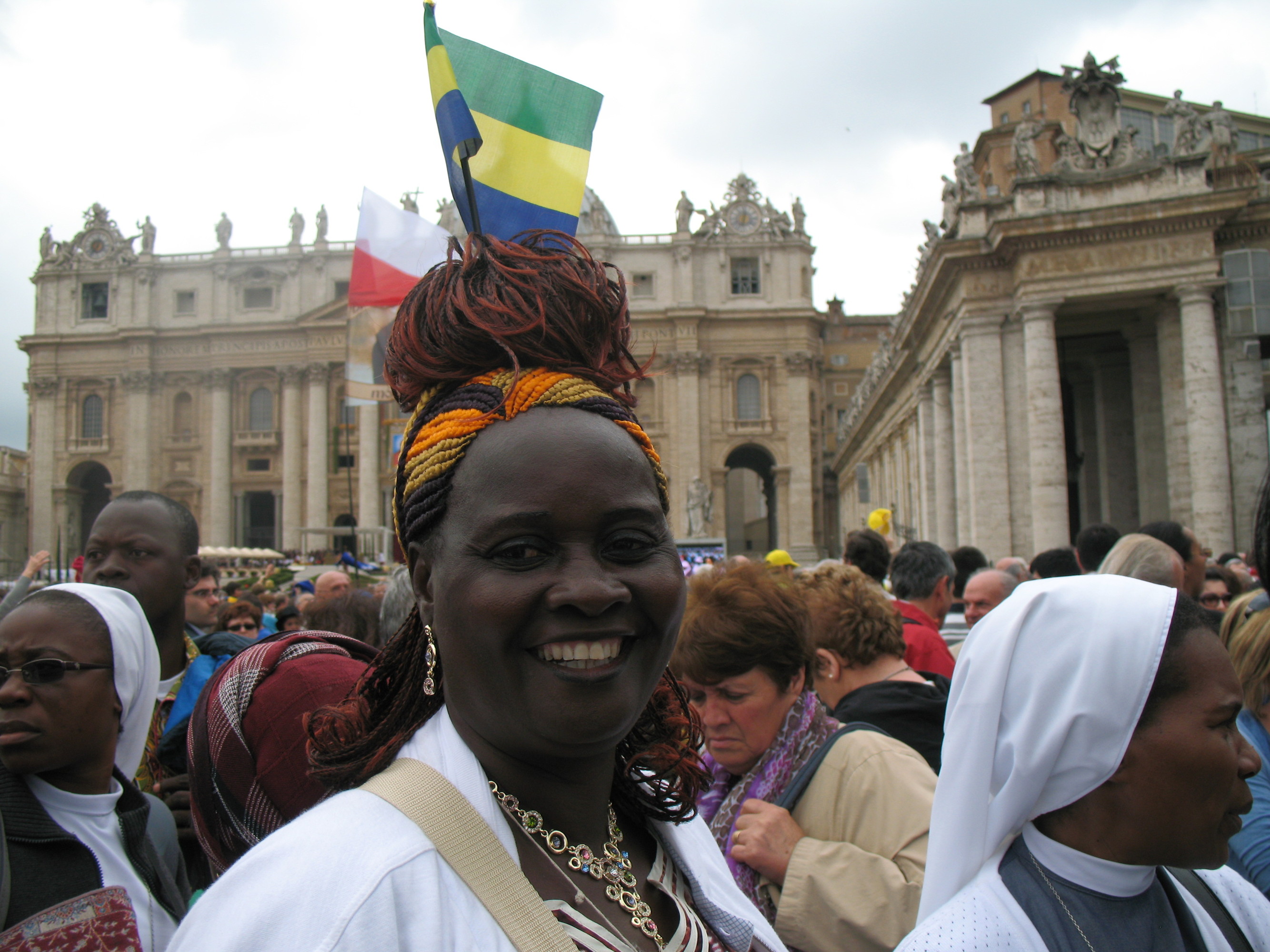 Un sorriso a Piazza San Pietro di maxim1