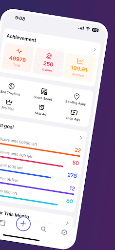 Screenshot Bosc - Bowling Score Keeper
