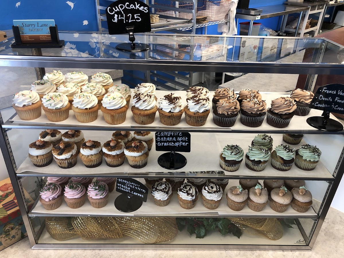 Gluten-Free Cupcakes at Starry Lane Bakery