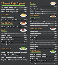 Panda's Cafe menu 4