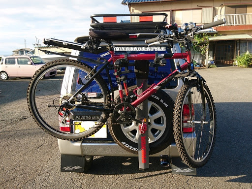 パジェロミニ H56aのパジェロミニでがんばる サイクルキャリア 理想を追い求めて マウンテンバイク 愛車紹介に関するカスタム メンテナンスの投稿画像 車のカスタム情報はcartune