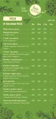 Bella Antica Pizza menu 2