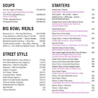 Pink Panther menu 1