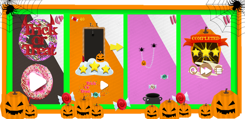 Trick or Treat - Halloween game