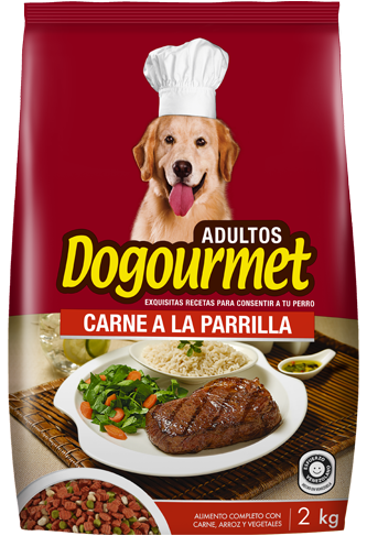 Alimento para Mascotas Dogourmet Carne a La Parrilla 4Kg  