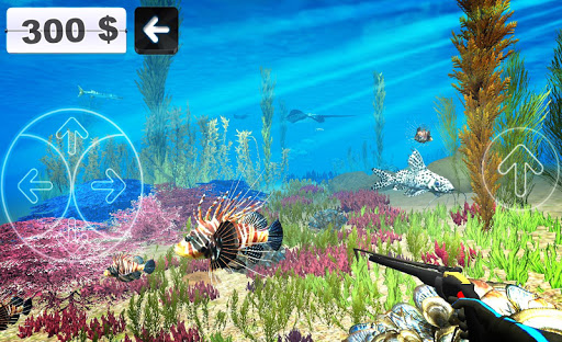 Screenshot Spearfishing. Marine life.