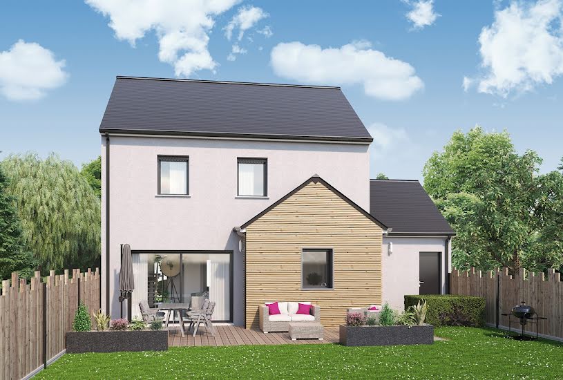  Vente Terrain + Maison - Terrain : 382m² - Maison : 89m² à Argentré-du-Plessis (35370) 