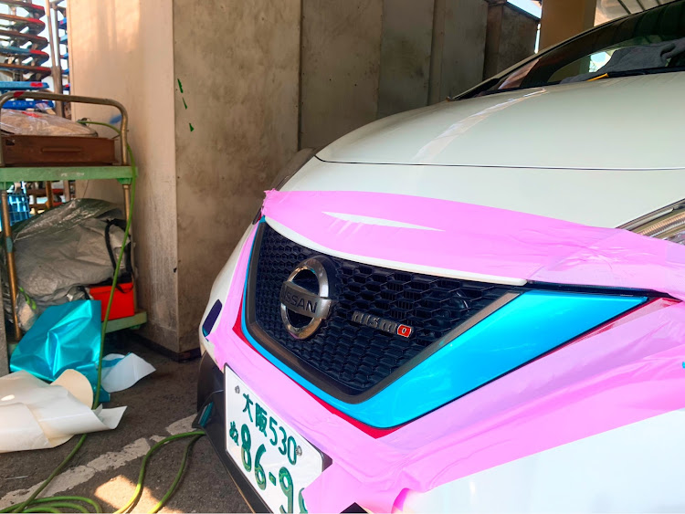 ノートeパワーの関西1地味なノート・wrapping車・ど素人wrapping・なんでもチャレンジ・2025年モデルに関するカスタム事例の投稿画像3枚目