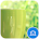 Funky Green mug theme