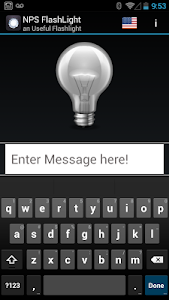 NPS FlashLight Morse screenshot 1