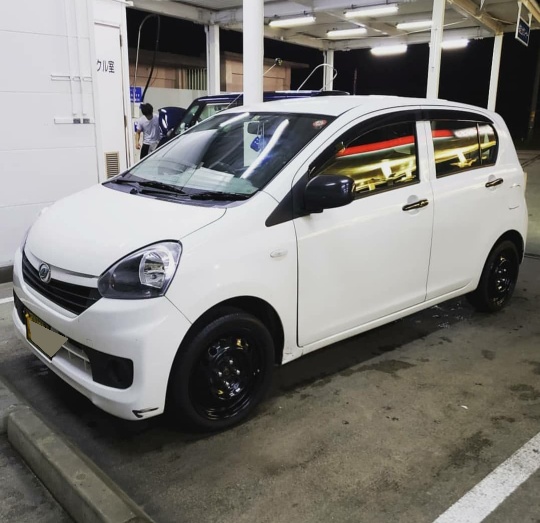 06marie27さんが投稿した愛車遍歴・ミライース・鉄ホイル・てっちん・子持ちは最低でも集中ロックに関するカスタム事例の投稿画像1枚目