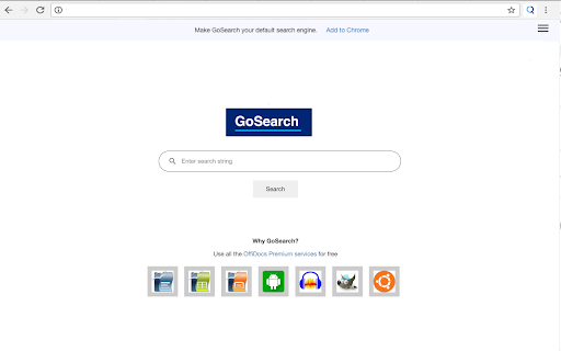The search engine to improve your productivity - GoSearch Preview 2