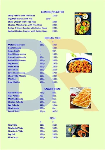 Babu Mosay Restaurant menu 