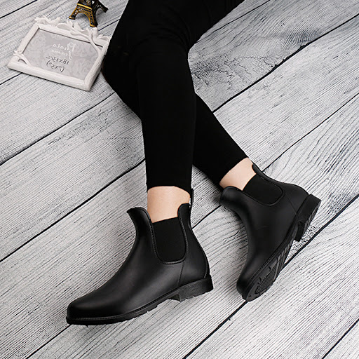 Title 5, Ankle RainBoots keep your feet dry in wet weath...