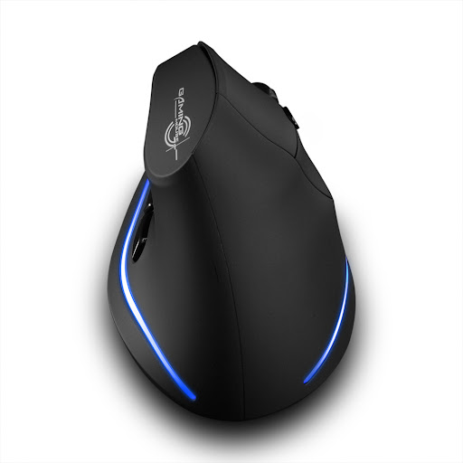 Title 4, Wireless Charging 6-Button Vertical Gaming Mous...