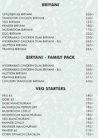 The Punjabi Zaiqa menu 1