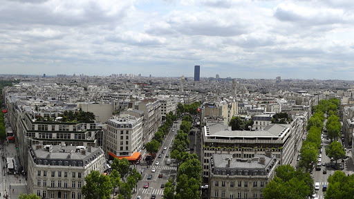 Arc de Triomphe & Plaza Paris France 2012