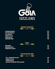 Gola Sizzlers menu 5