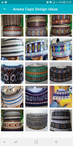 Popular Arewa Caps Design Ideas