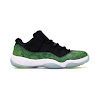 air jordan 11 retro low green snakeskin