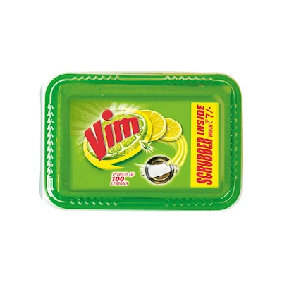 Vim Dishwash Bar Lemon Tub - 250 gm
