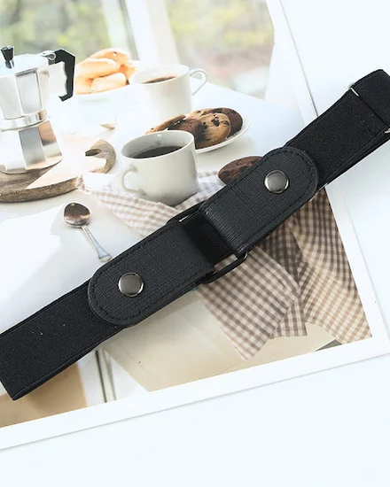 New Adjustable Stretch Elastic Waist Band Invisible Belt ... - 0