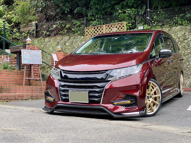 オデッセイのドライブデート・フェイス丼・艶々感も持続中・天空の城ラピュタ・お洒落なランチに関するカスタム事例の投稿画像1枚目