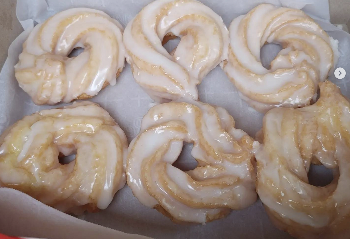 gluten free honey-glazed crullers