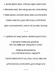 Indian Accent menu 4