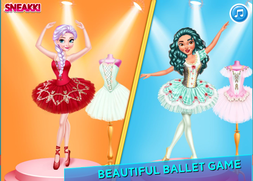 Pretty Ballerina Princesses - Ballet Games