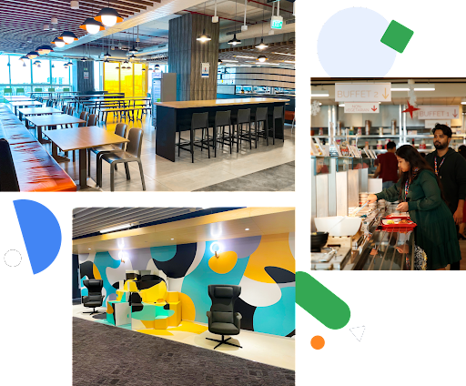 Interior pictures of the India GOC offices.