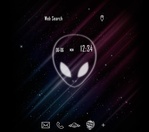 Alien +HOME Theme