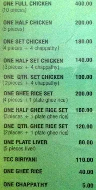 New Trivandrum Chicken Corner menu 2