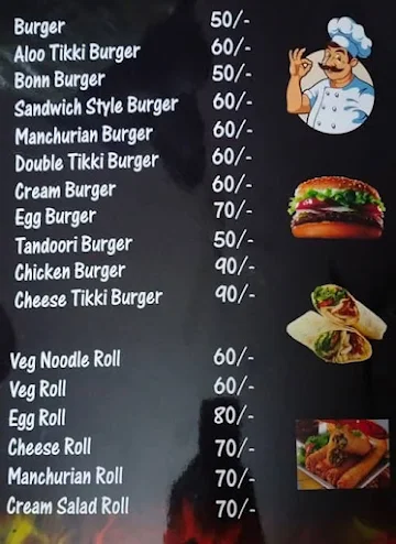 Mahey Fast food menu 