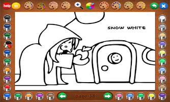 Coloring Book 8: Fairy Tales Screenshot