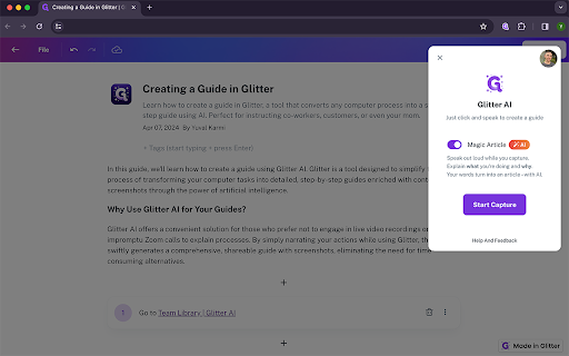 Glitter AI