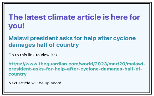 Climate Articles!