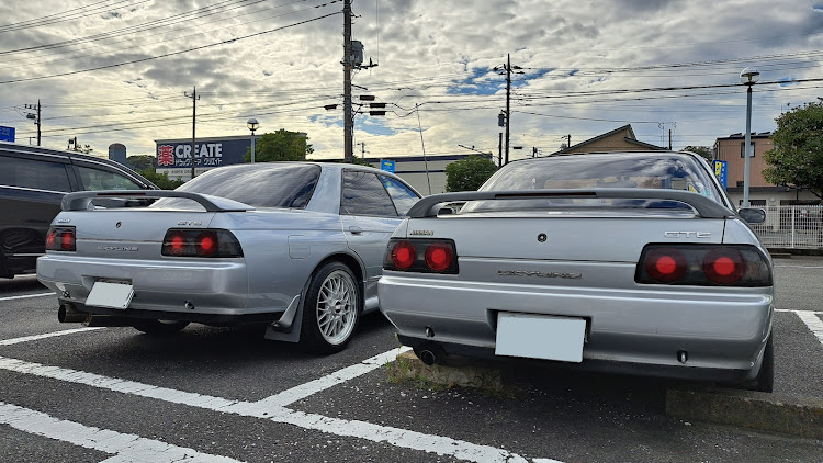 スカイラインの今年もあとわずか・愛車のお尻はこんな感じ・HCR32・HR32 改に関するカスタム事例の投稿画像2枚目