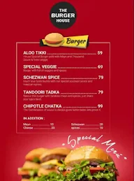 The Burger House menu 1
